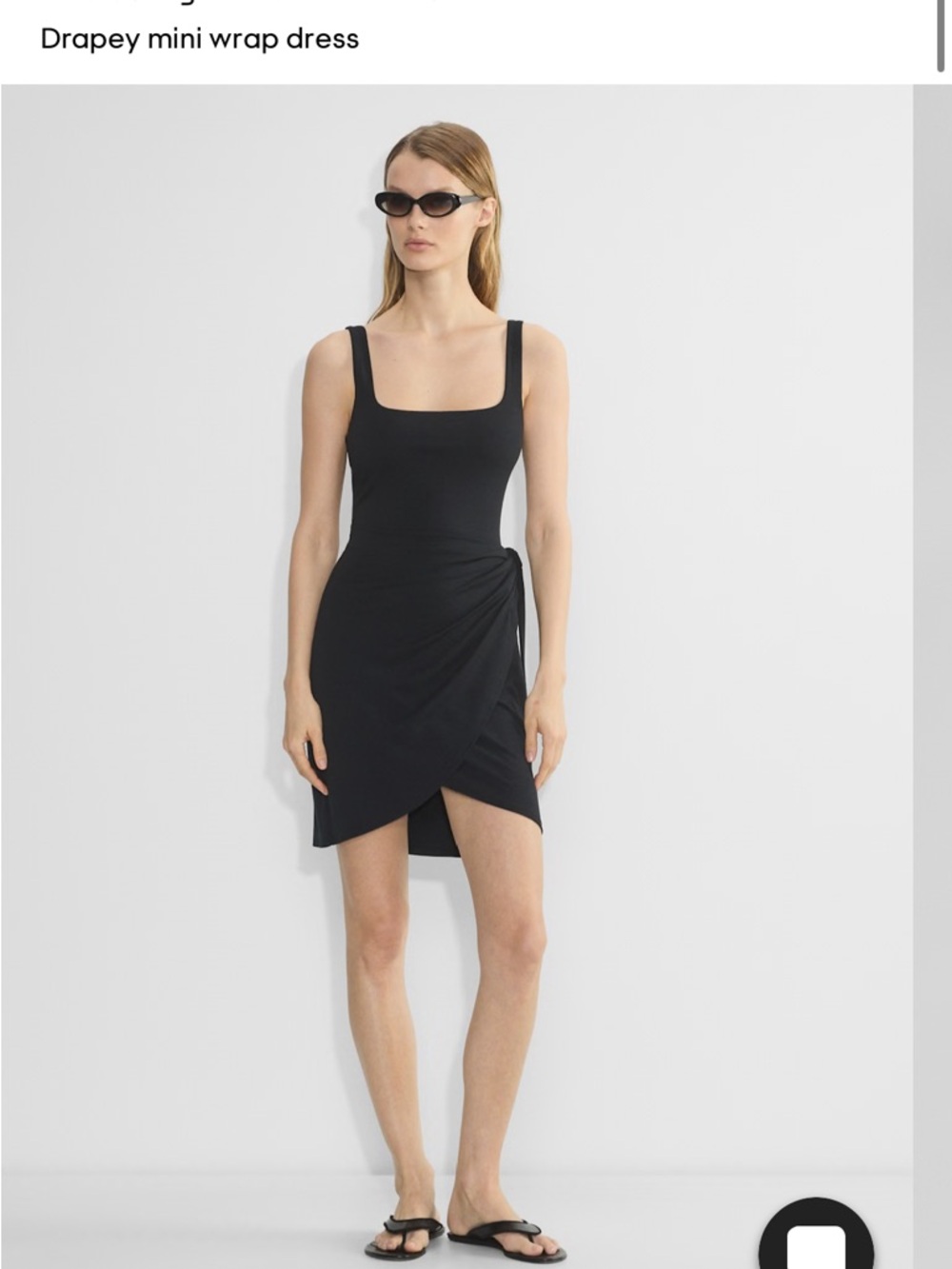 Aritzia Wilfred Saturn Mini Dress